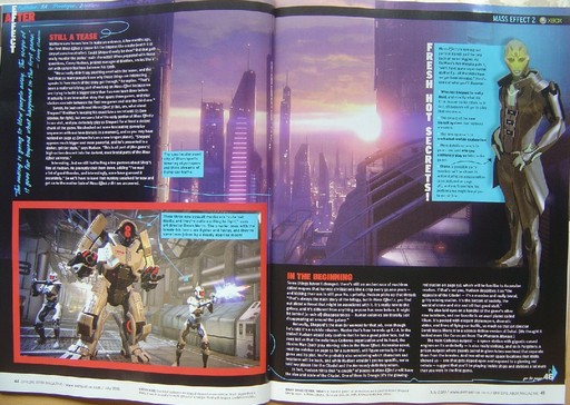 Mass Effect 2 - Сканы из журнала OXM.